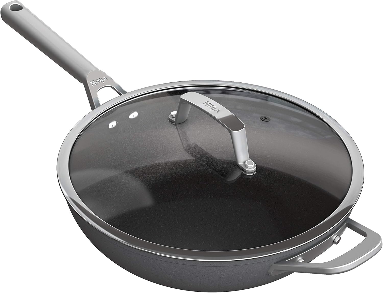 ماهیتابه گود ووک نینجا آمریکا مدل ZEROSTICK - قطر ۲۸ سانتبا پوشش نچسب NINJA Foodi Wok